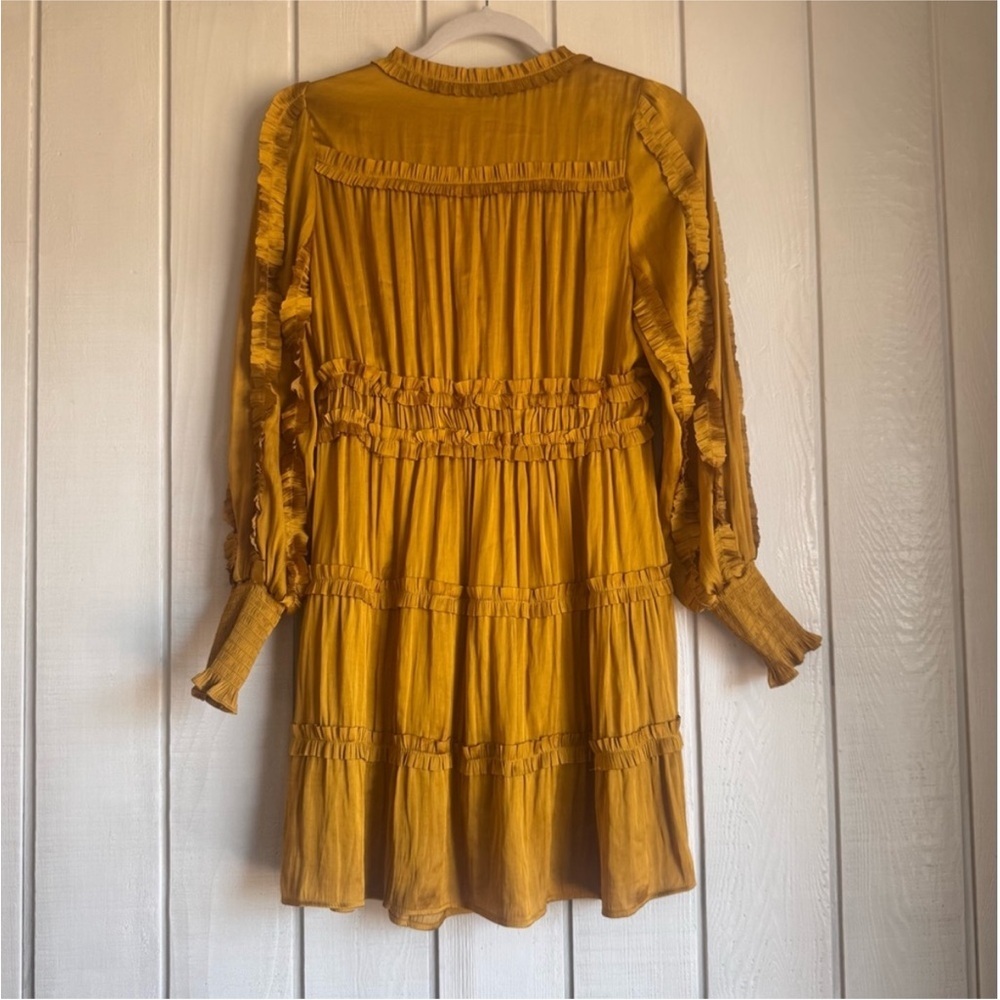 o.p.t. Long Sleeve Ruffled Mini Dress - Picture 6 of 6